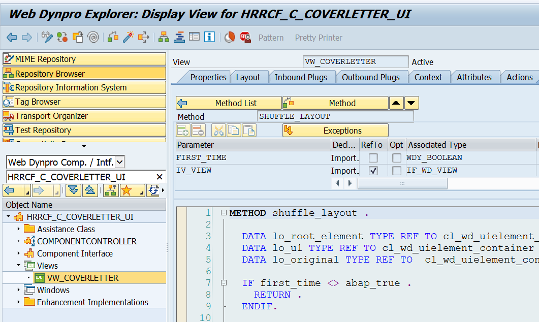 new method – My Experiments with ABAP