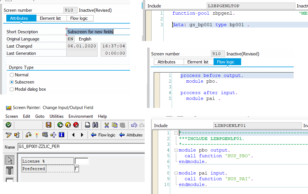 screen – My Experiments with ABAP